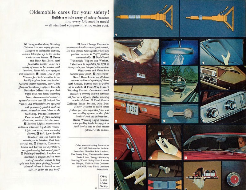1967 Oldsmobile Motor Cars Brochure Page 14